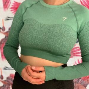 Gymshark - Adapt ombre seamless crop top (M/38)