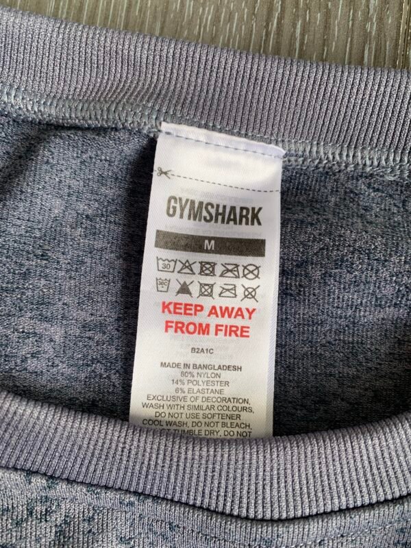 Gymshark - Adapt fleck seamless crop top (M/38) – Image 4