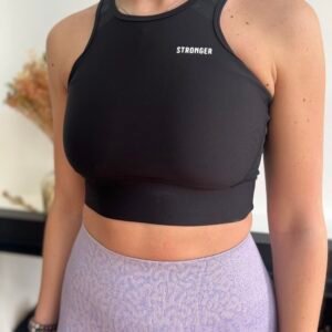 Stronger - Signature crop top (L/40)