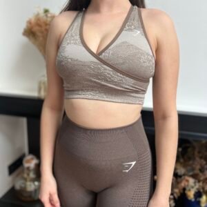 Gymshark - Adapt camo seamless brassière (S/36)