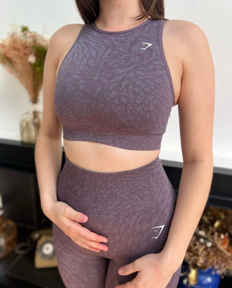 Gymshark - Adapt animal seamless brassière (XS/34)