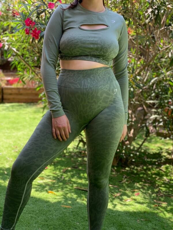 Gymshark - Adapt safari seamless crop top (M/38) / (L/40) – Image 3